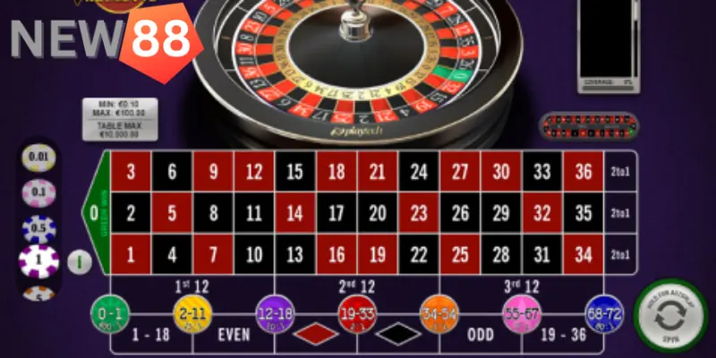 Kinh nghiệm chơi Roulette new88 cực hiệu quả từ cao thủ Mẹo chơi game roulette đánh số quay vòng